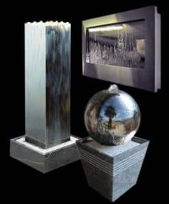 Edelstahlbrunnen