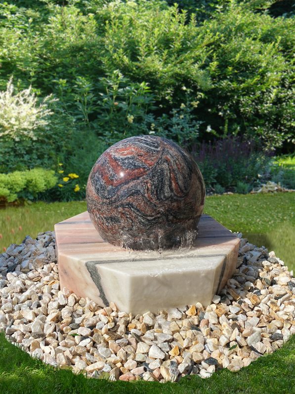 40cm-Hallandiakugel-auf-Soelkerbasis-Garten