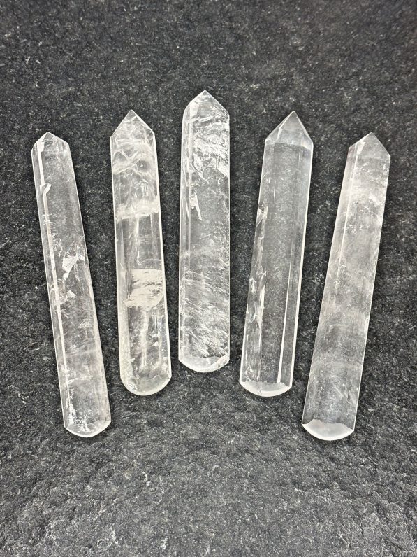 Bergkristall Massagestäbe 12-15cm