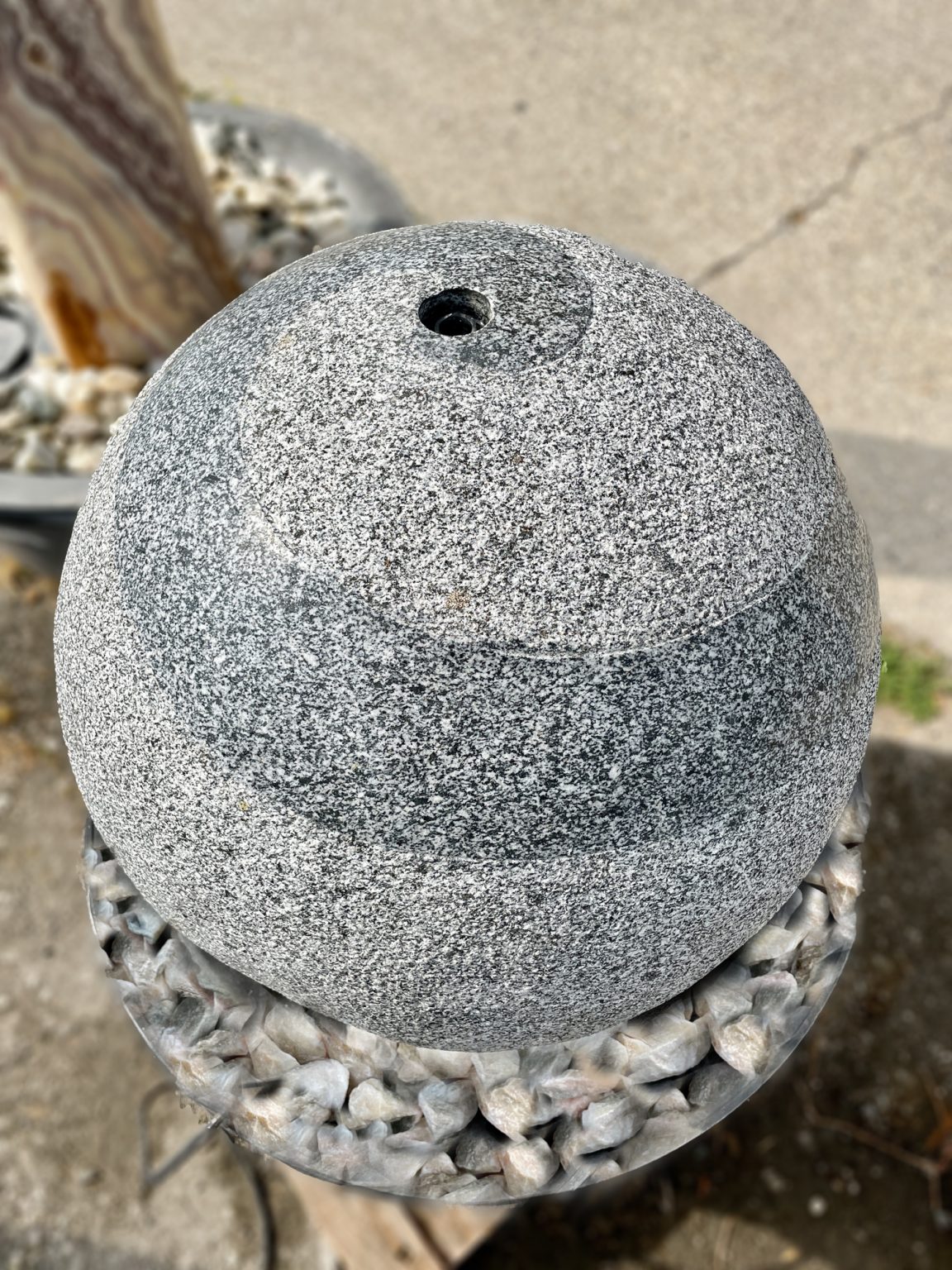 GranitQuellkugel Bologna d 50cm Trösters Brunnenwelt