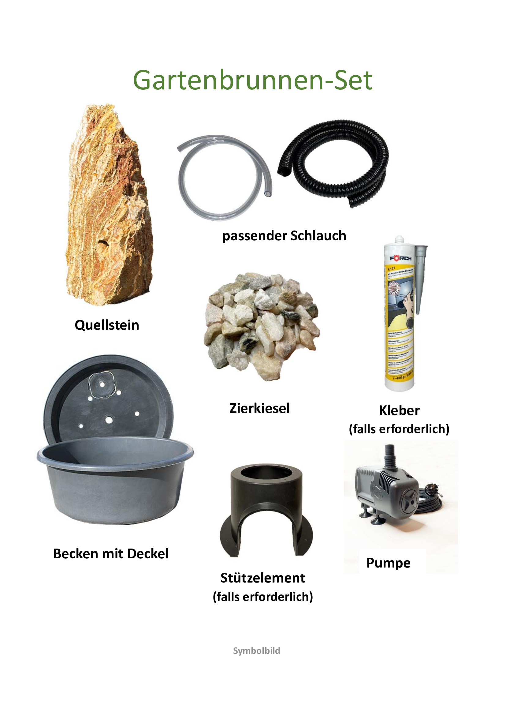 Gartenbrunnen-Set-Vorlage-Onyx-Stripes