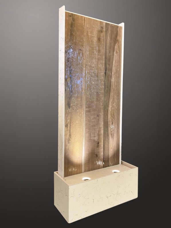 Wasserwand Wooden Wall Marrone 148cm – Bild 2