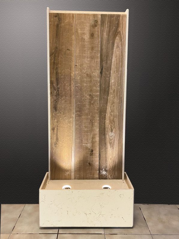 Wasserwand Wooden-Wall Marrone 148cm