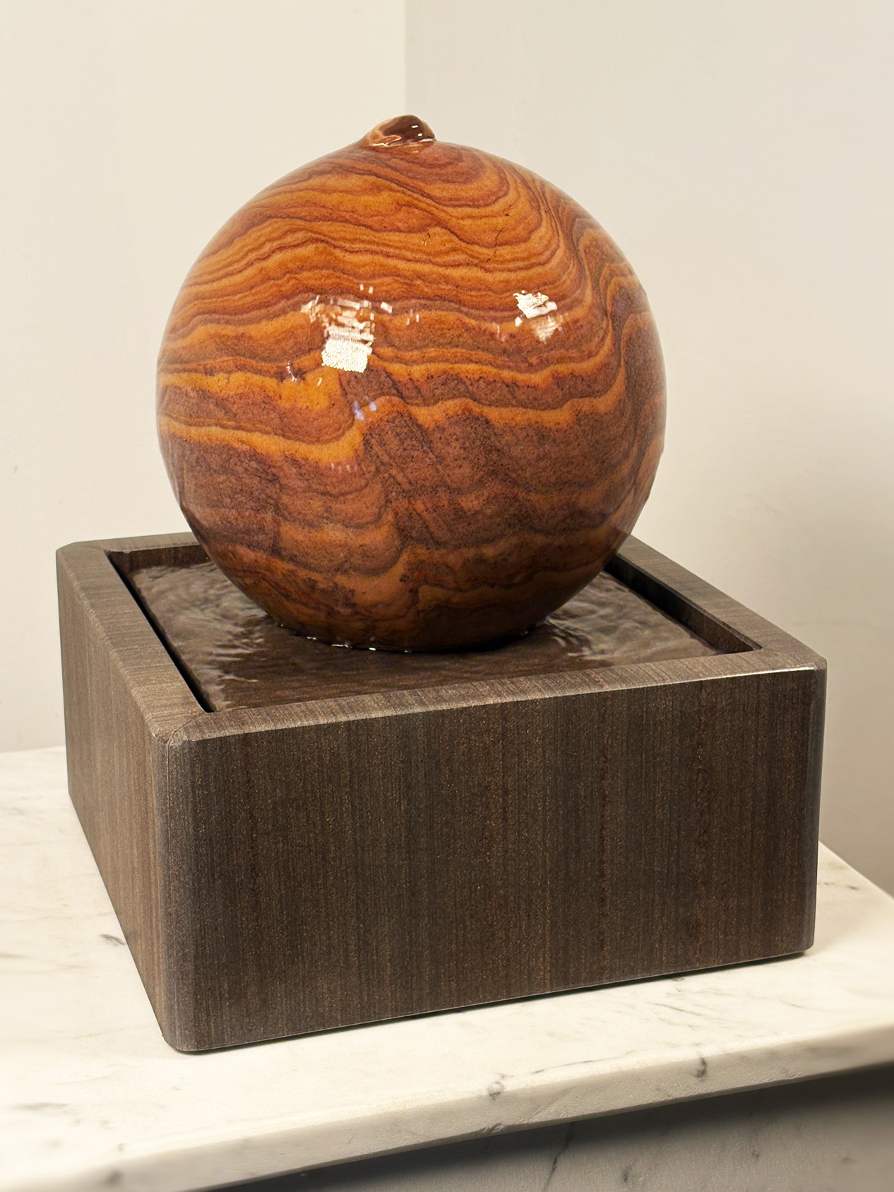 Kugelbrunnen Bellary Rainbow India