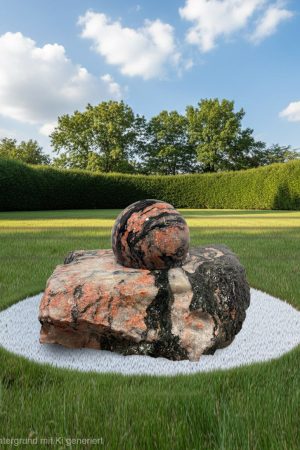 Kugelbrunnen Lofotengrün Nusfjord