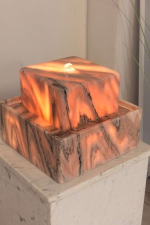 Lichtbrunnen Rosa Delicato