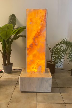 Lichtbrunnen Onyx Tupelo Honey 106cm