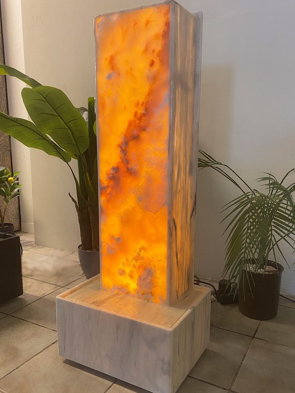Onyx-Lichtbrunnen Tupelo Honey 106cm – Bild 3