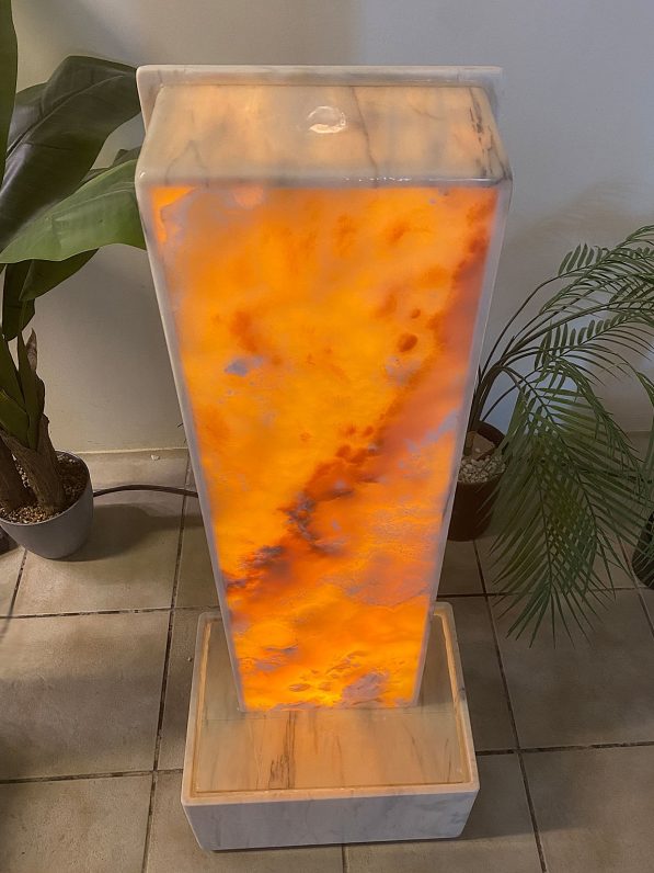Onyx-Lichtbrunnen Tupelo Honey 106cm – Bild 4
