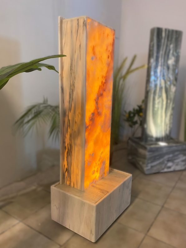 Onyx-Lichtbrunnen Tupelo Honey 106cm – Bild 2