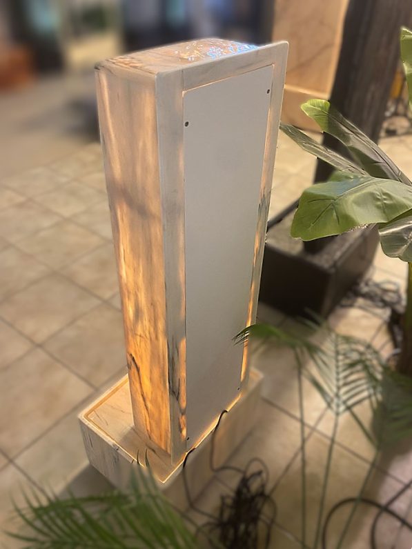 Onyx-Lichtbrunnen Tupelo Honey 106cm – Bild 7