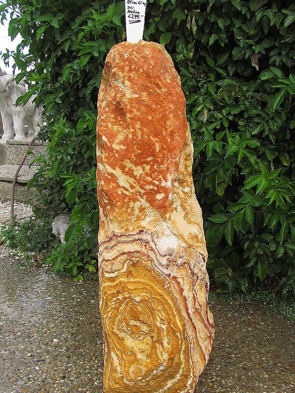 Regenbogen Sandstein Nr. 85-15-02 85 cm