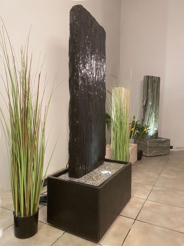 Schiefer Wasserwand Kowloon 128cm