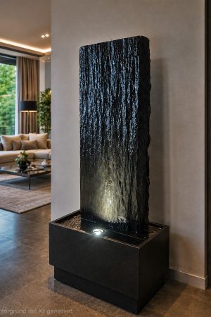 Schieferwasserwand Kowloon 137cm