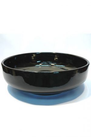 Steinzeugschale-d40-Schwarz