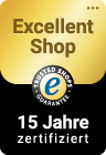 Trusted Shop 15 Jahre Award