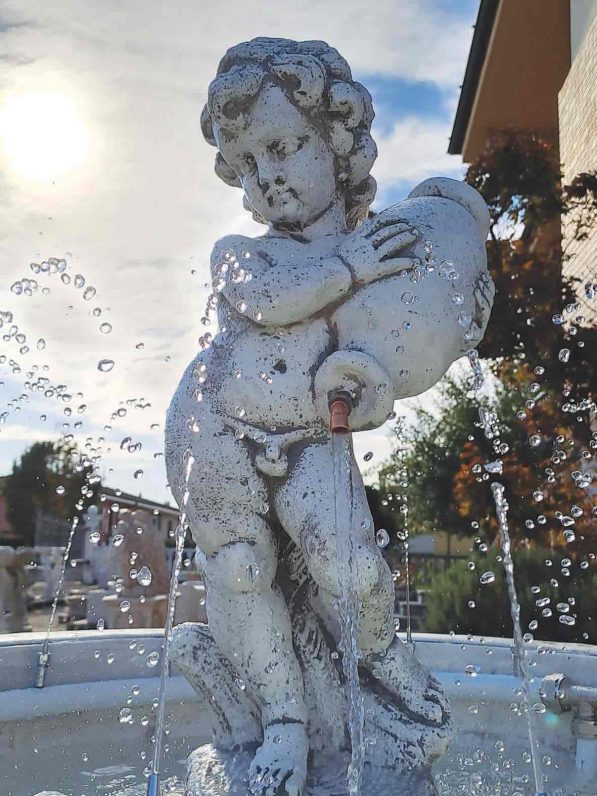 Stilbrunnen Fontana Orbetello IP Figur