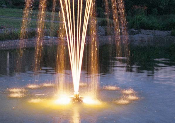 Schwimmaggregat Pond Jet - Wasserspiel