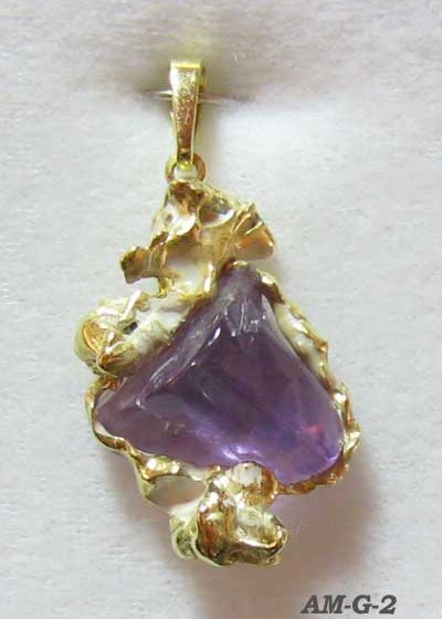 Edelstein Anhänger "Amethyst" (AM-G-2)