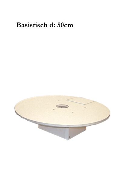 Hartschaum Basistisch d:50cm