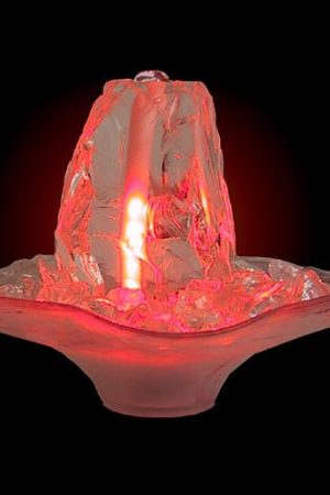 Glasbrunnen "Red Heat"