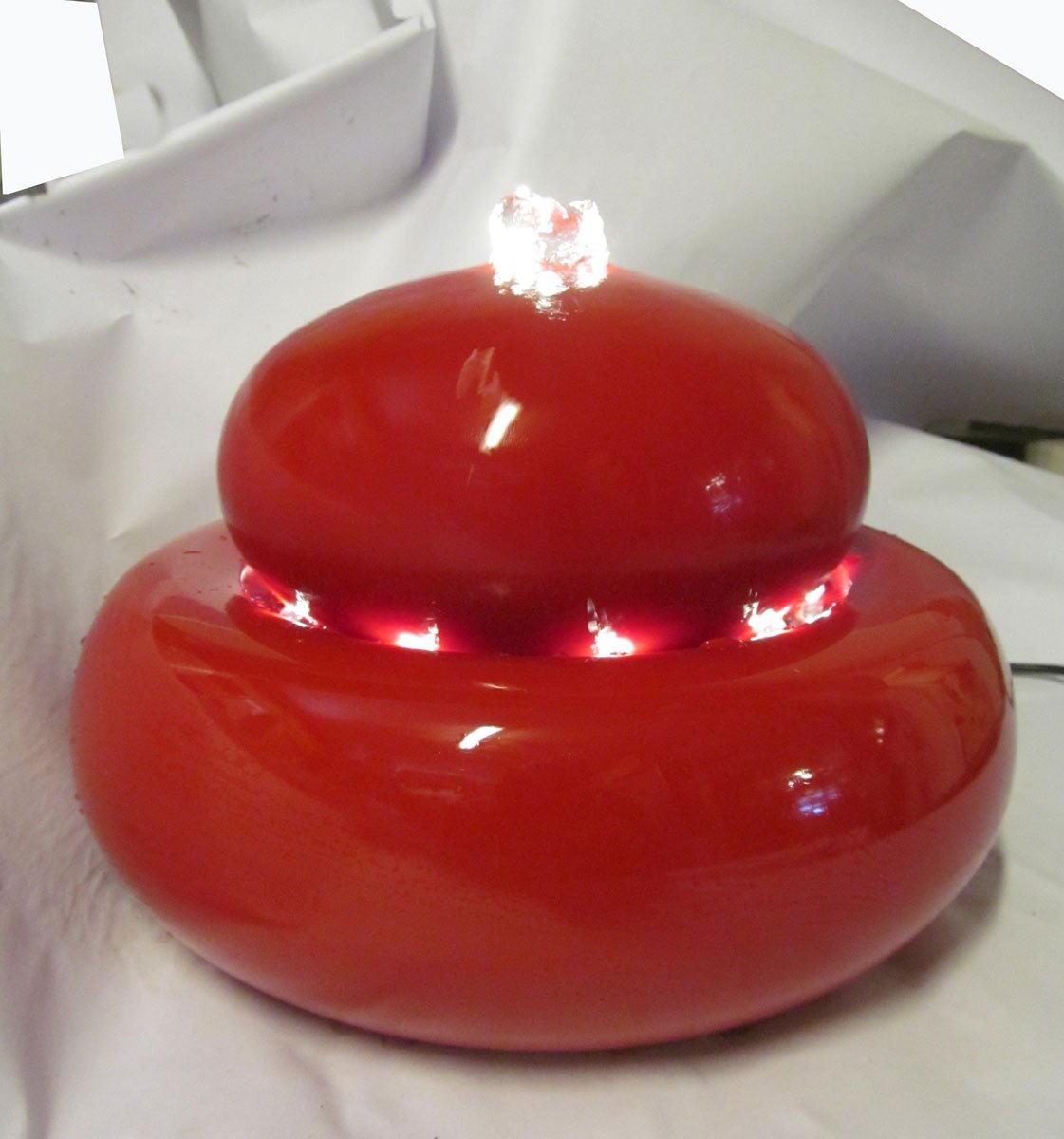 Zimmerbrunnen "Hawaii rot"