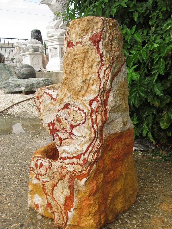 Regenbogen Sandstein Terassenstein TS2, 68cm