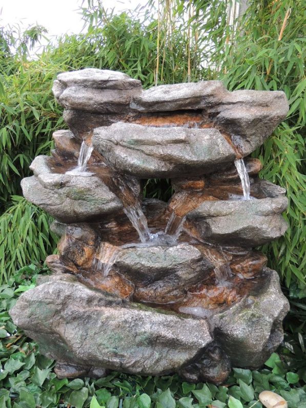 Kawa Polyresin Kaskaden-Wasserfall