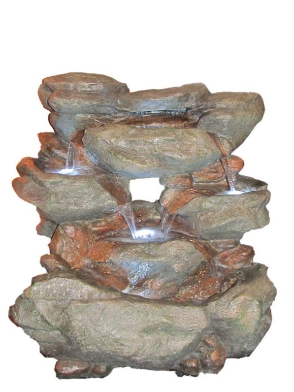 Kawa Polyresin Kaskaden-Wasserfall