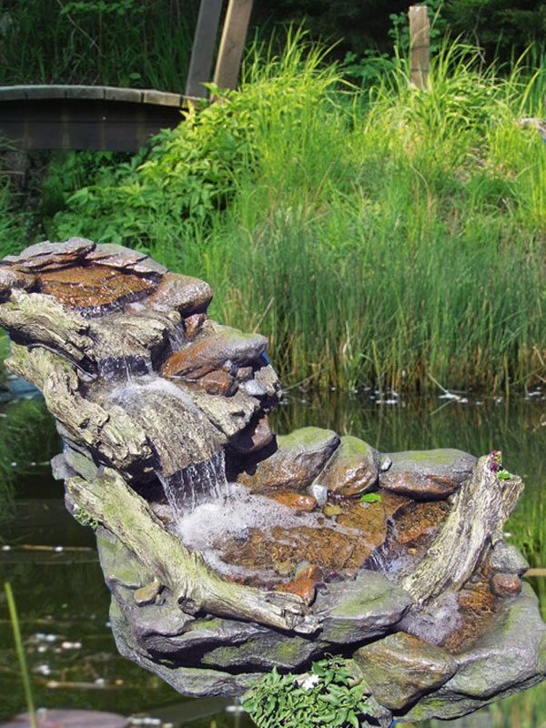 Kingzhou Polyresin Kaskaden-wasserfall