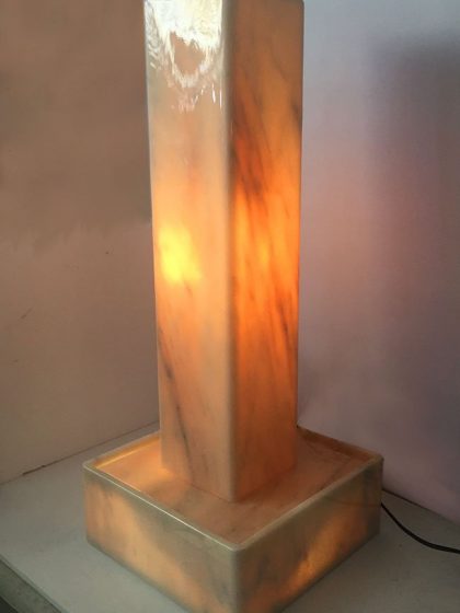 Marmor-Lichtstele "Melba" 70 cm