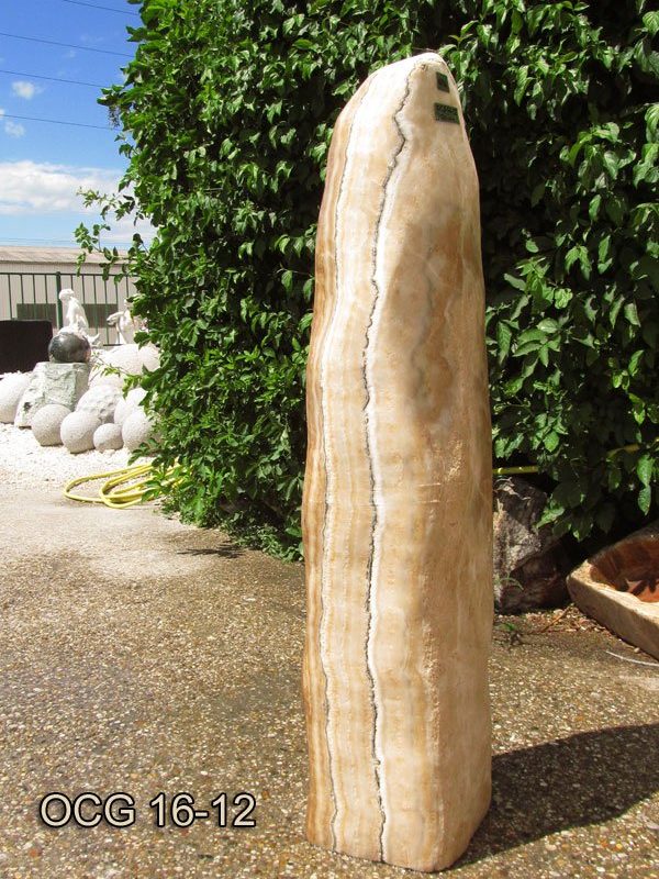 Onyx Caramel Quellstein 120cm,NrOCG16-12