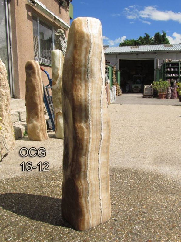 Onyx Caramel Quellstein 120cm,NrOCG16-12