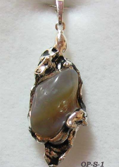 Edelstein Anhänger "Jelly Opal" (OP-S-1)