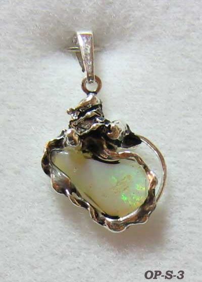 Edelstein Anhänger "Jelly Opal" (OP-S-3)