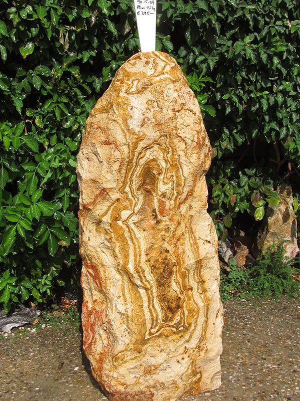 Regenbogen Sandstein Nr. 90-15-04, 89 cm