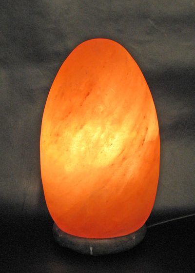 Salzkristall Leuchte "Ei" groß