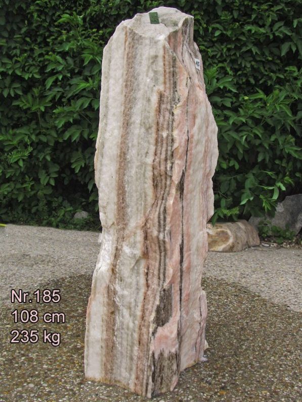 Sölker-Marmor-Quellstein Nr.185, 108 cm