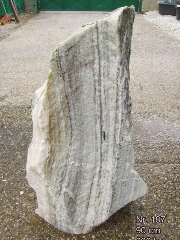 Sölker-Marmor-Quellstein Nr.187, 90 cm