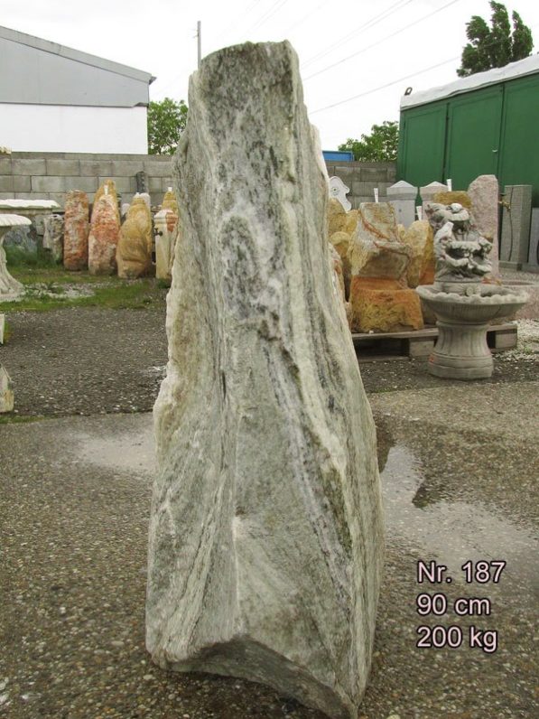 Sölker-Marmor-Quellstein Nr.187, 90 cm