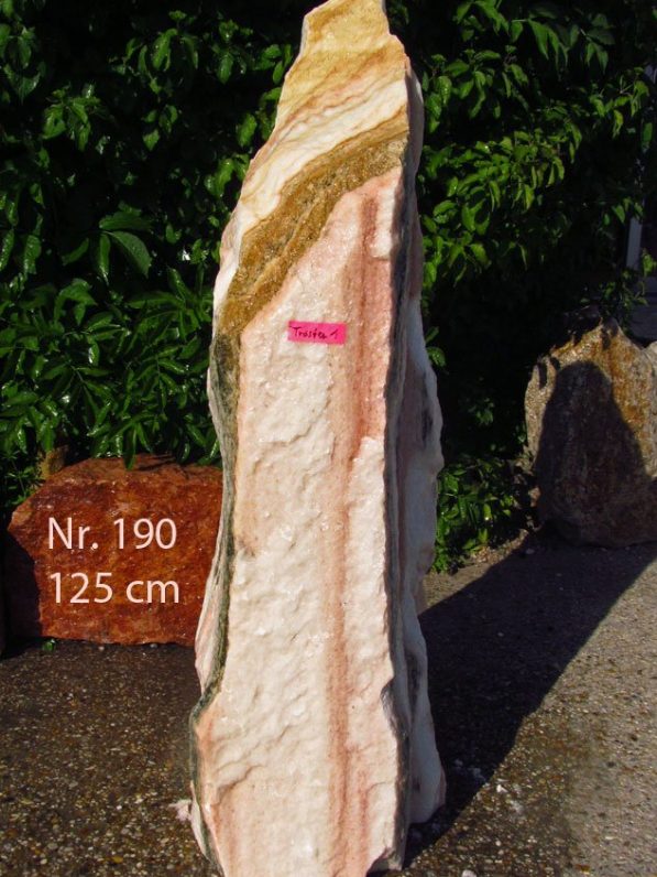 Sölkermarmor Quellstein Nr. 190, 125 cm