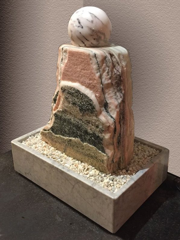 Sölker-Marmor-Kugelbrunnen 20 cm