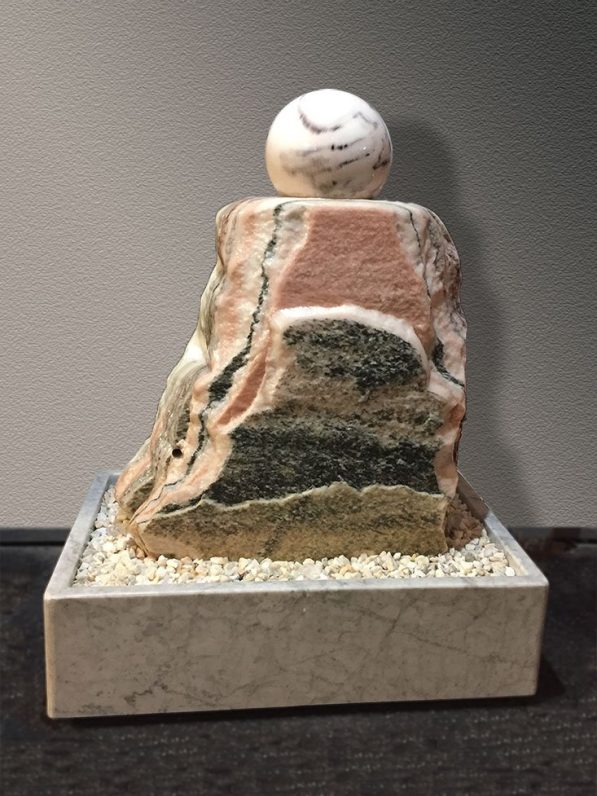 Sölker-Marmor-Kugelbrunnen 20 cm