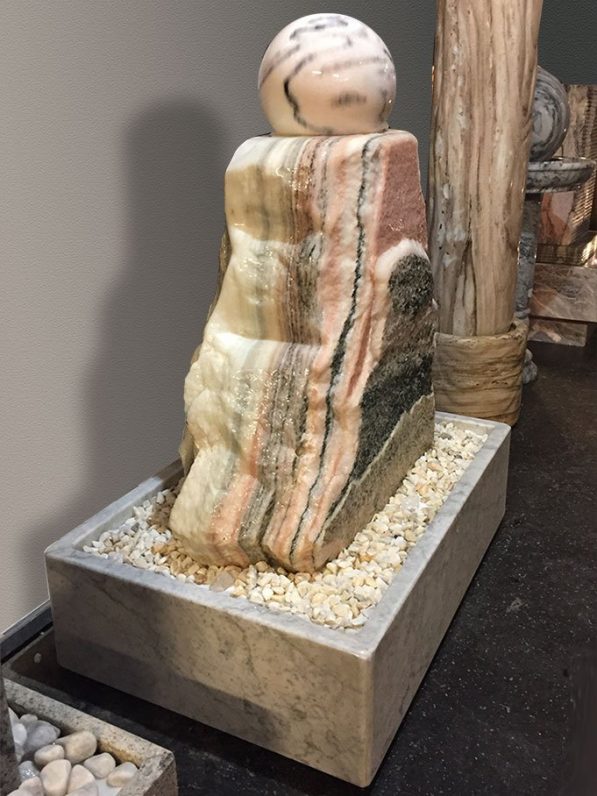 Sölker-Marmor-Kugelbrunnen 20 cm