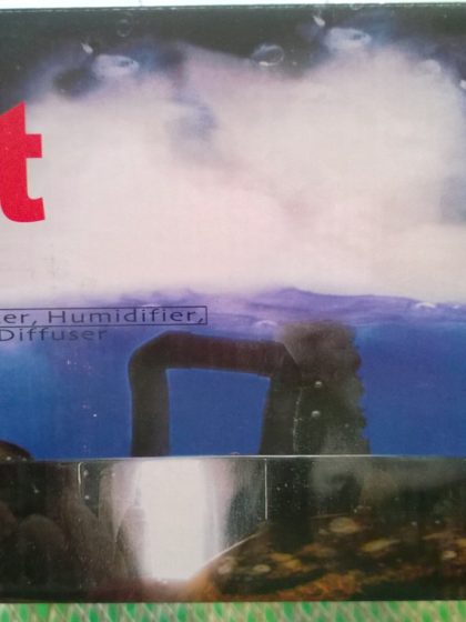 Luftreiniger Mit Wasser & LED Licht - Luftbefeuchter Mit Farbwechsel