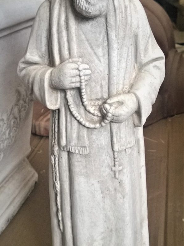 Gartenfigur Mönch "Padre Pio Minore"