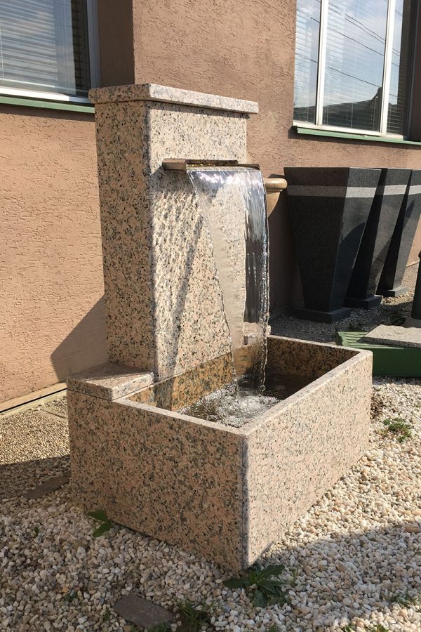 Wasserfall Edelstahl Pool Springbrunnen Bachlauf Ga Produktbild-Vorschau 8