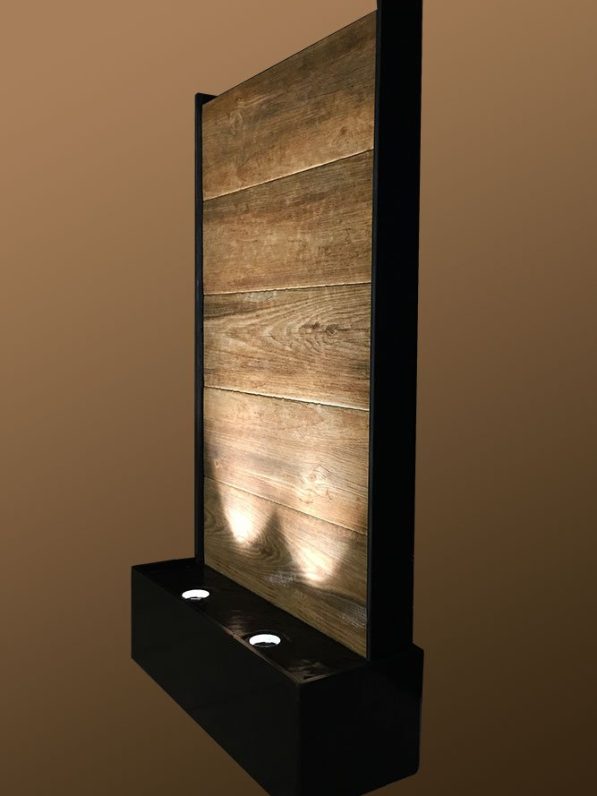 Wasserwand Wooden-Wall 123 cm
