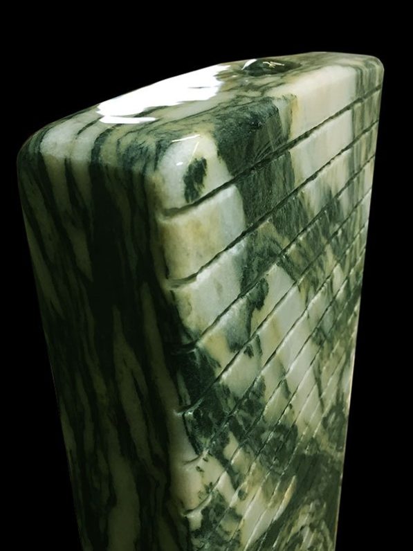 Serpentin-Wasserwand-gerillt 143 cm Cloudy Levante