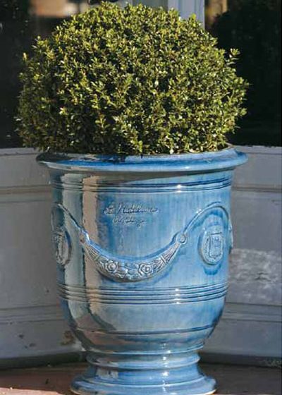 Pflanzengefäß "Anduze blu lavanda" 66 cm